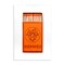 Stupell Industries Iconic Orange Glam Matchbox Wall Plaque By Amanda Greenwood